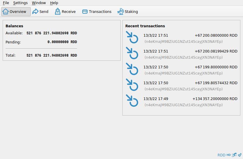 Reddcoin 4.22.0 entering into open beta testing...